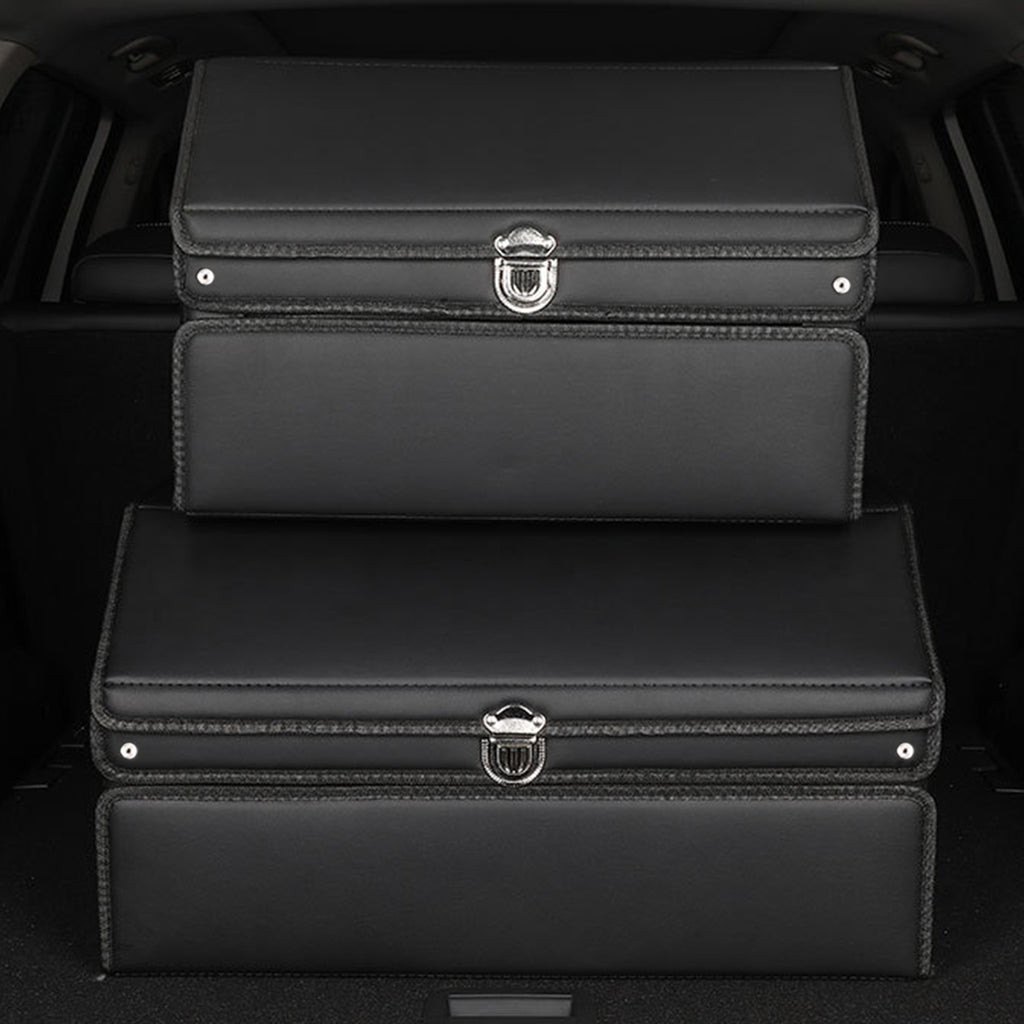 56cm Car Boot Collapsible Storage Box with Lock