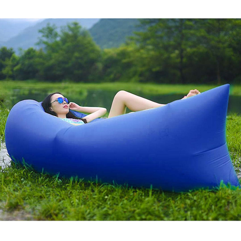 Inflatable Air Sofa Blue