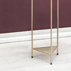 81CM Gold/Blue 2 Layer Plant Stand