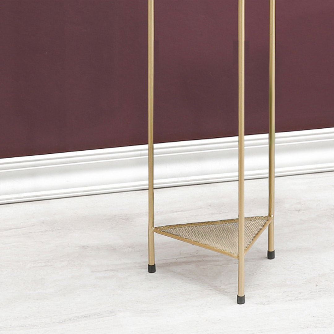 81CM Gold/Blue 2 Layer Plant Stand