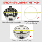 Silicone Pressure Cooker Rubber Seal Ring Replacement