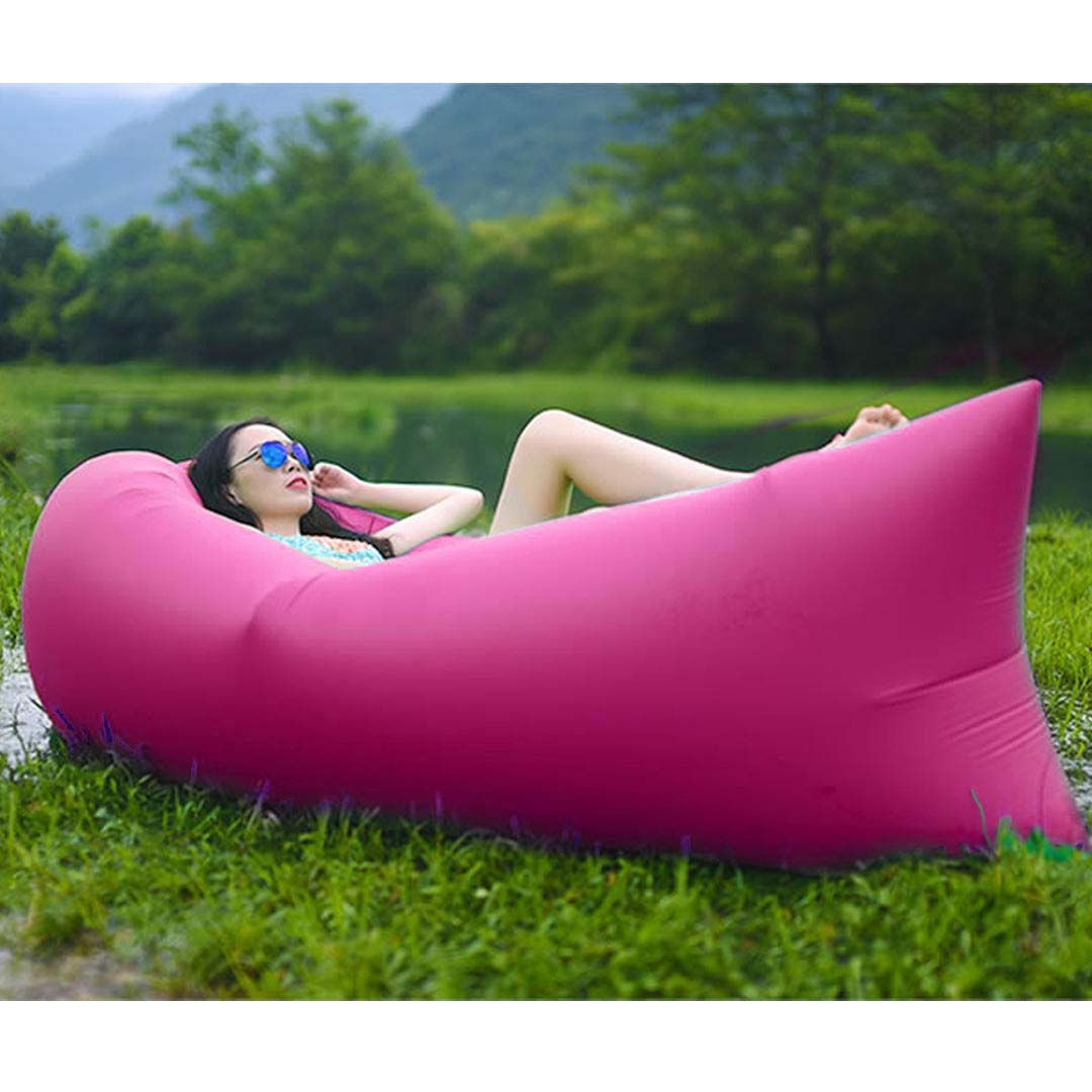 Inflatable Air Sofa Pink