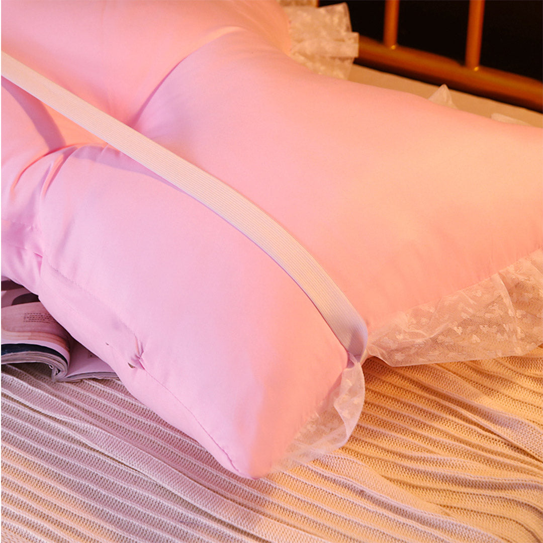 180cm Pink Princess Headboard Pillow
