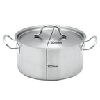 58L Top Grade 18/10 Stainless Steel Stockpot