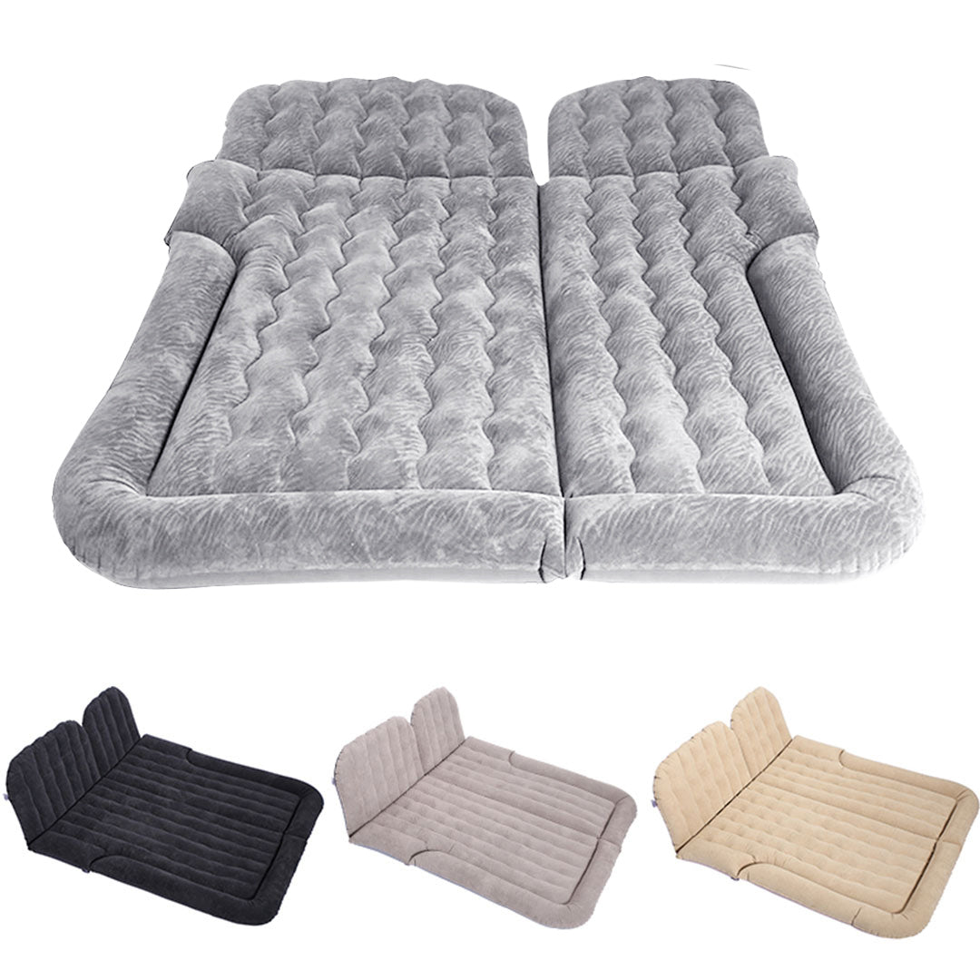 Grey Inflatable Car Boot Mattress