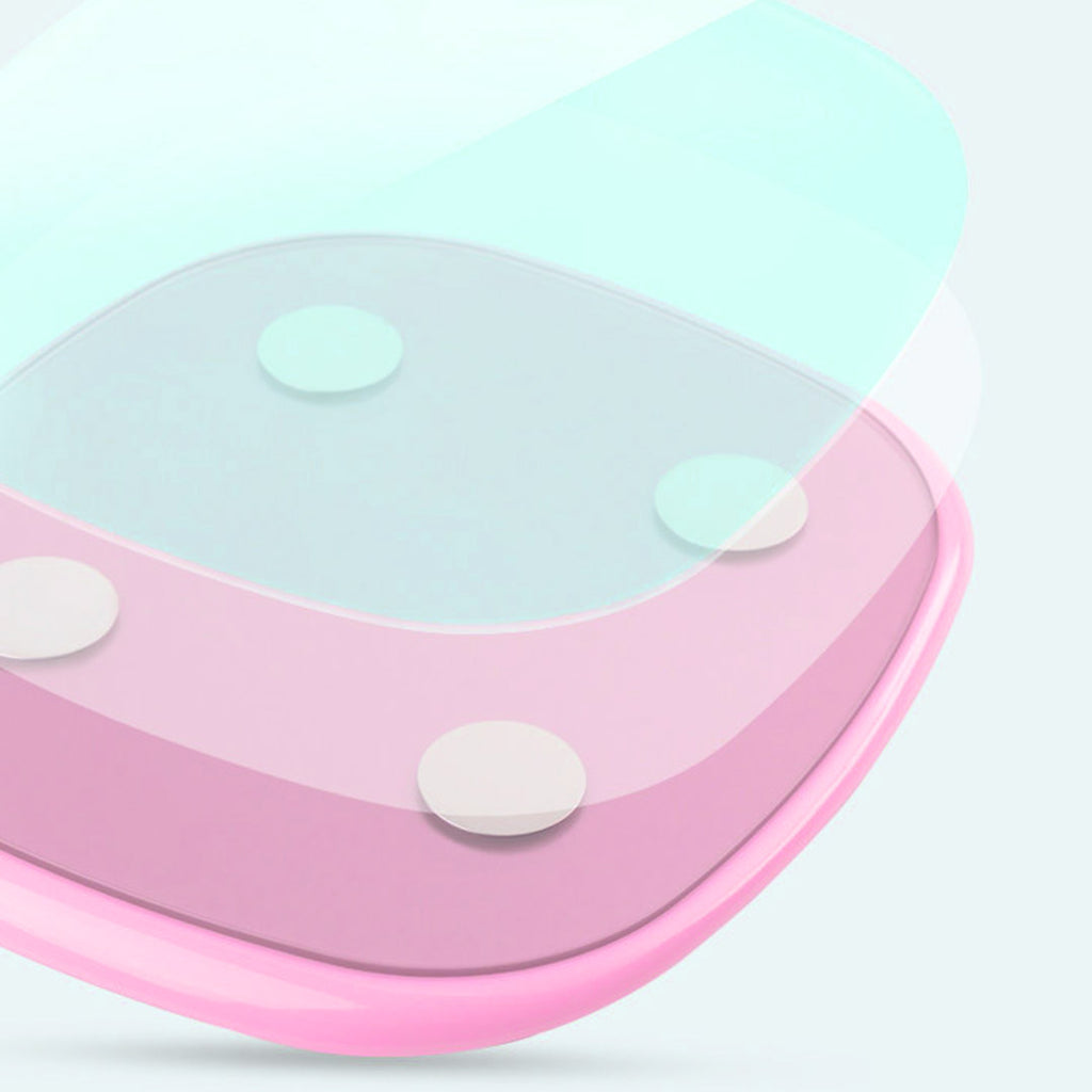180kg Digital Fitness Electronic Scales Pink