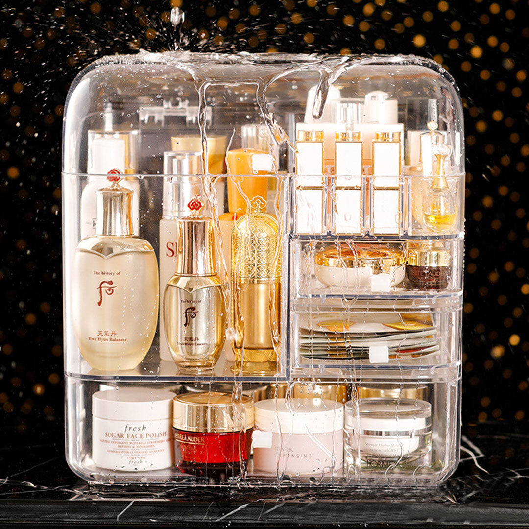Transparent Cosmetic Storage Box