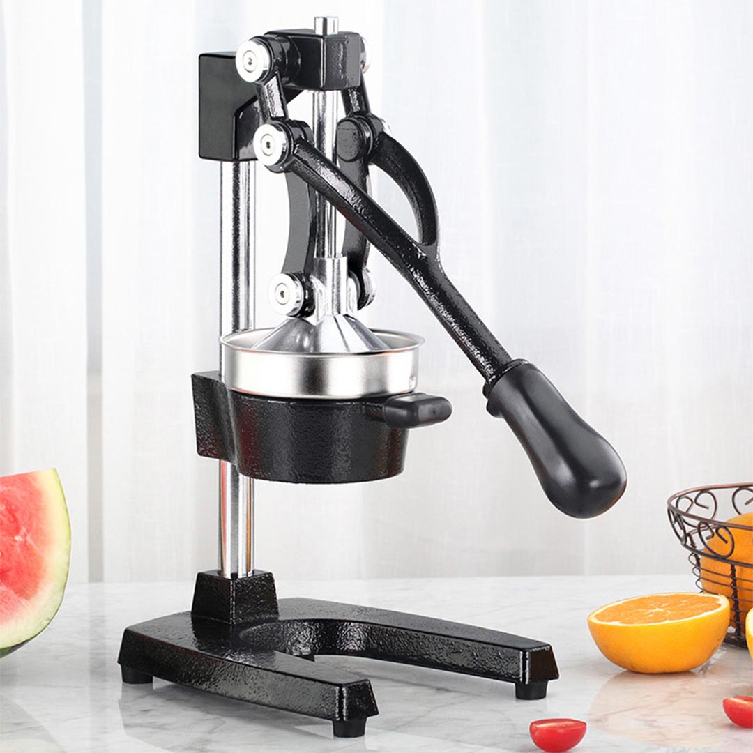 Commercial Manual Juicer Black
