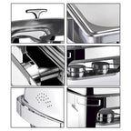 6.5L Double Bowl Chafing Dish