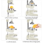 Commercial Manual Juicer White