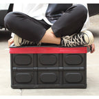 30L Collapsible Car Trunk Storage Box Black