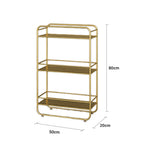 3 Tier Rectangular Multifunctional Display Rack