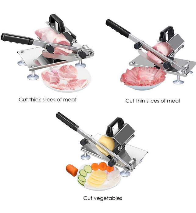 Food Slicers: GSE010 Manual Food Slicer with 10 Knife - General Food  Service