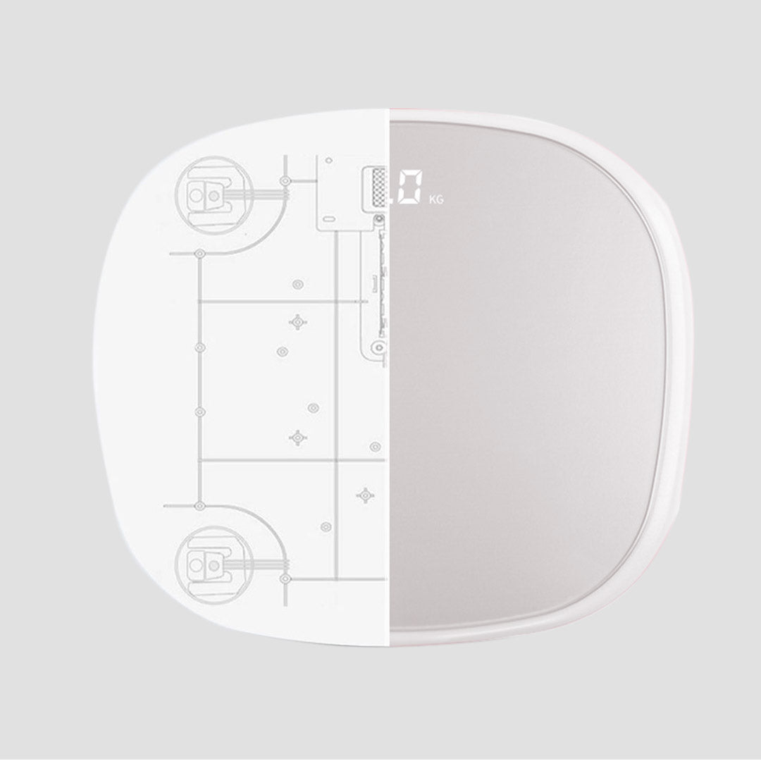 180kg Digital Fitness Electronic Scales White