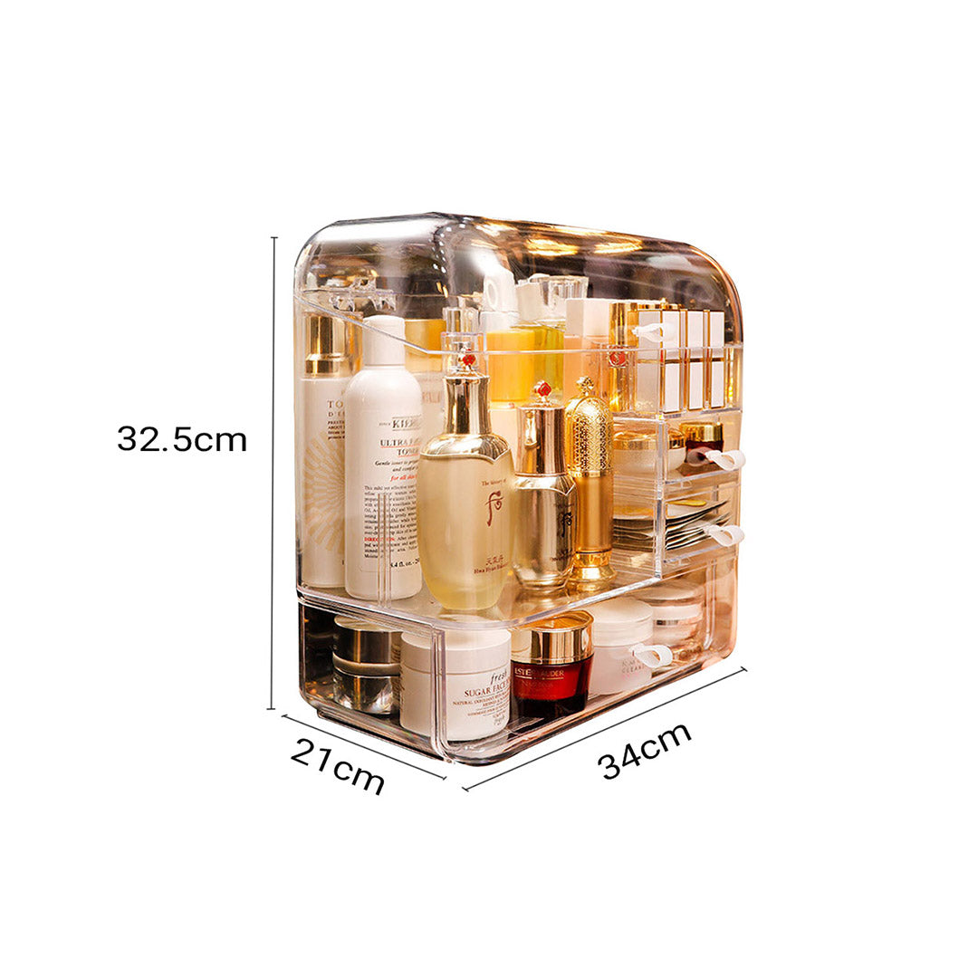 Transparent Cosmetic Storage Box