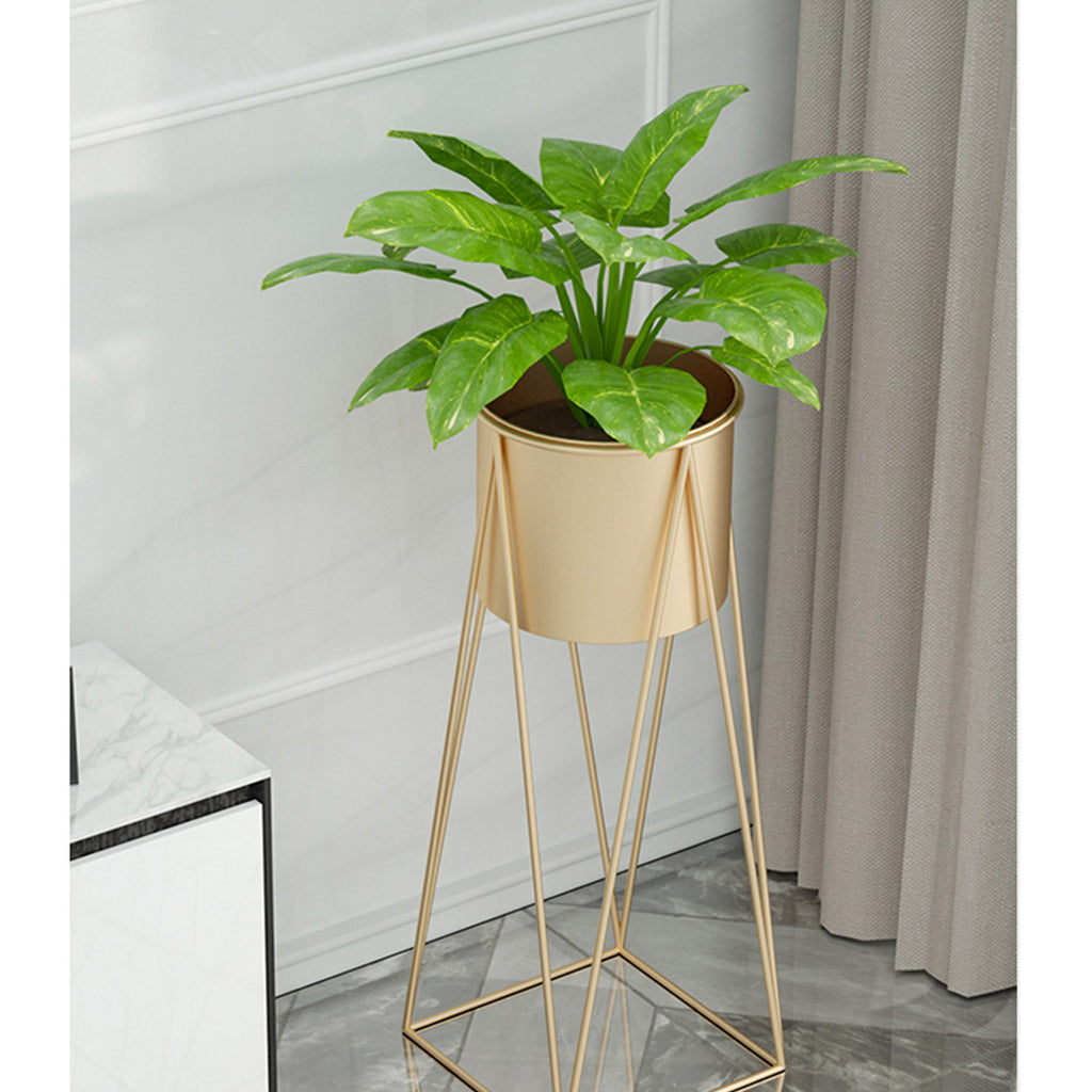Gold Pot Rack 70CM Gold Wire Metal Gold Pot Holder Rack – Soga International