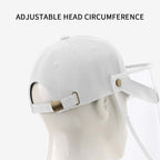 Outdoor Protection Protective Cap HD Shield Adult White