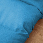 Floor Recliner Lazy Sofa Blue
