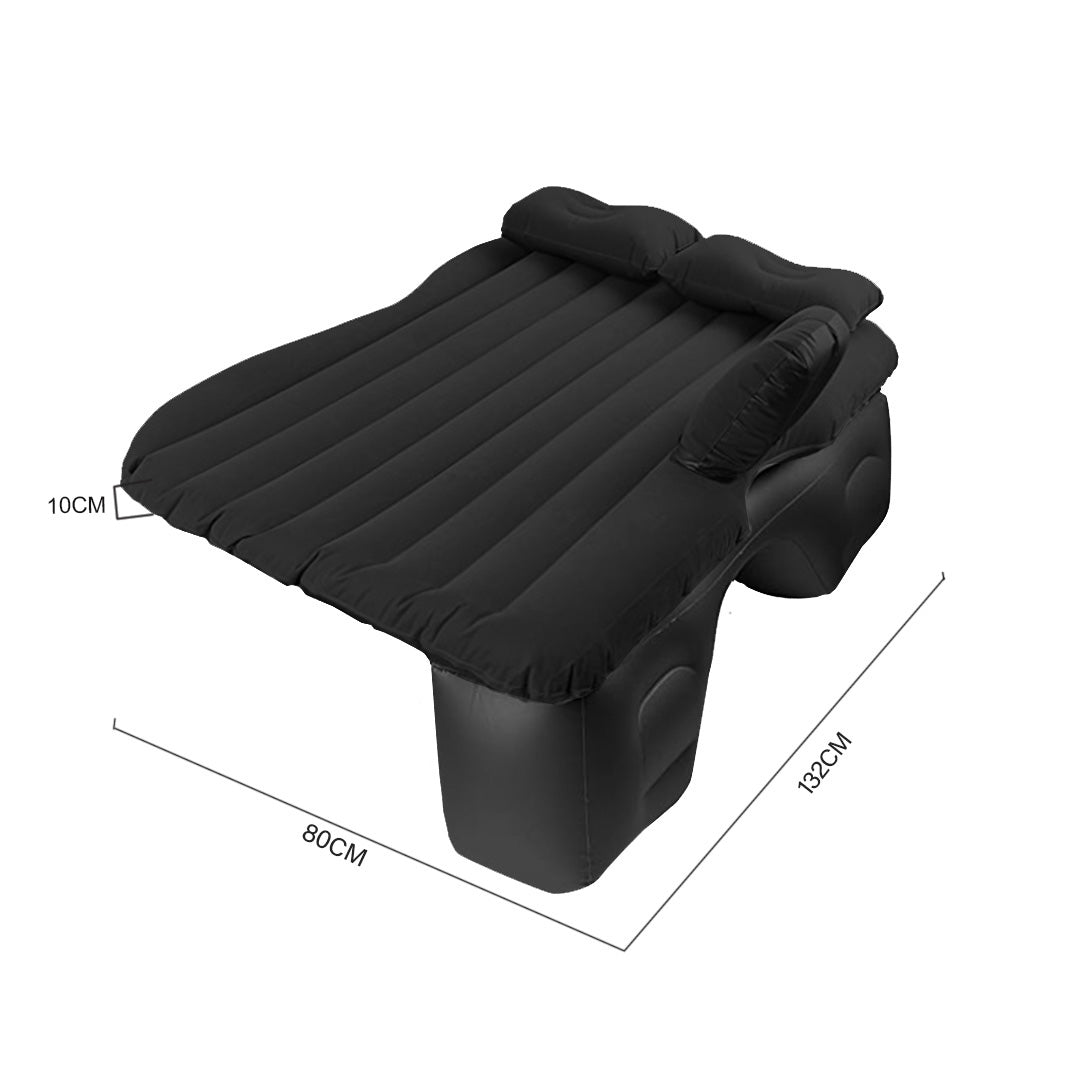 Black Stripe Inflatable Car Mattress