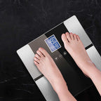 Digital Glass LCD Scales Blue