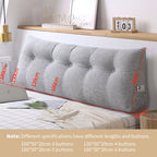SOGA 100cm Silver Cushion Pillow