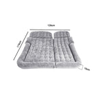 Grey Inflatable Car Boot Mattress