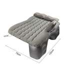 Grey Ripple Inflatable Car Mattress