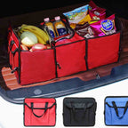 Car Portable Storage Box Multi-function Organizer Red