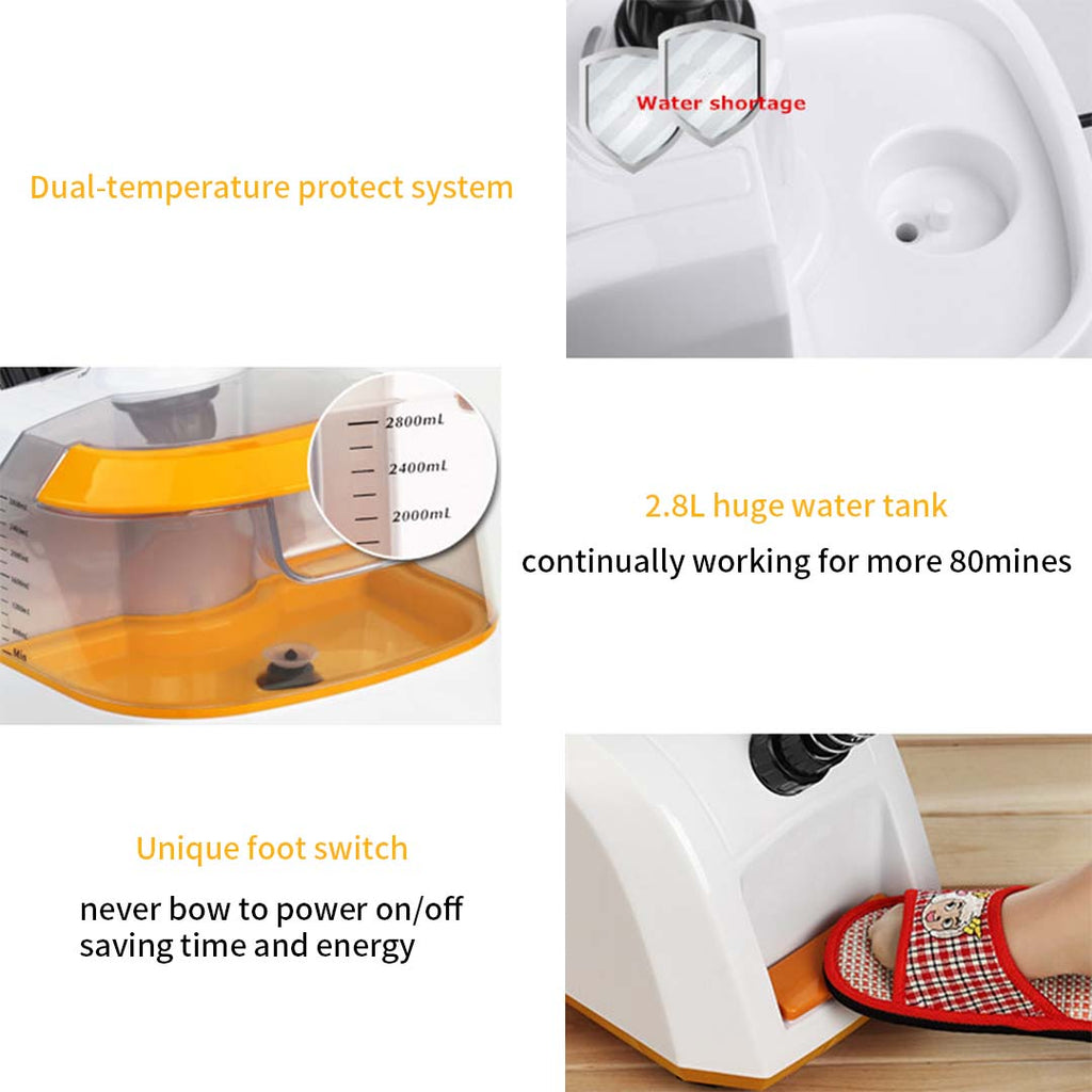 Professional Garment Steamer 80MINS White