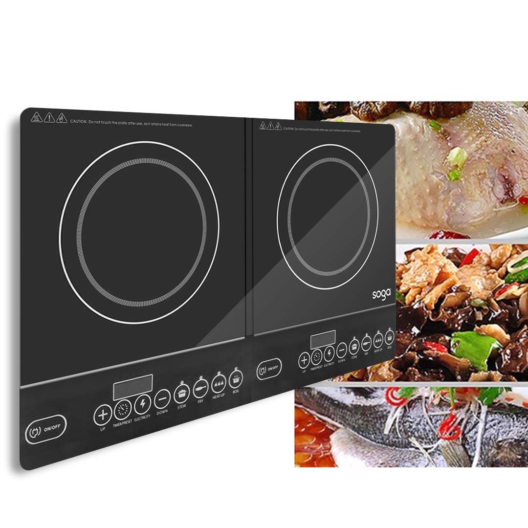 Electric Smart Induction Double Cooktop