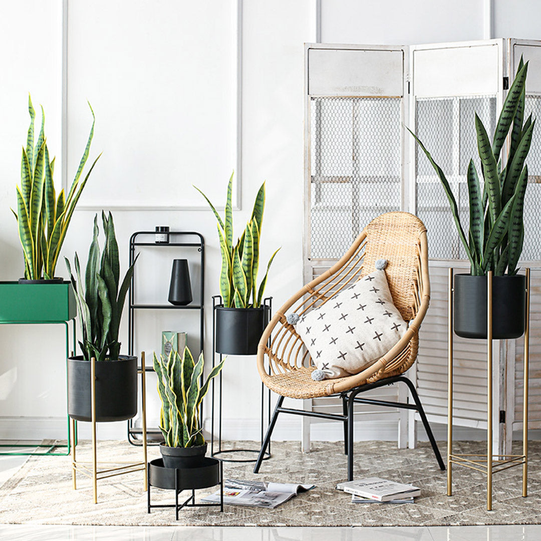 95cm Artificial Indoor Snake Sansevieria Plant