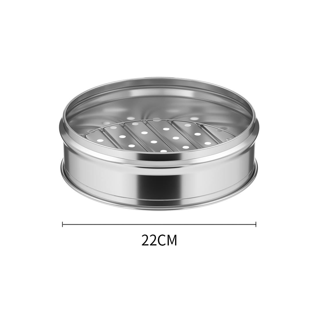 5 Tier Stainless Steel Steamers With Lid 22cm