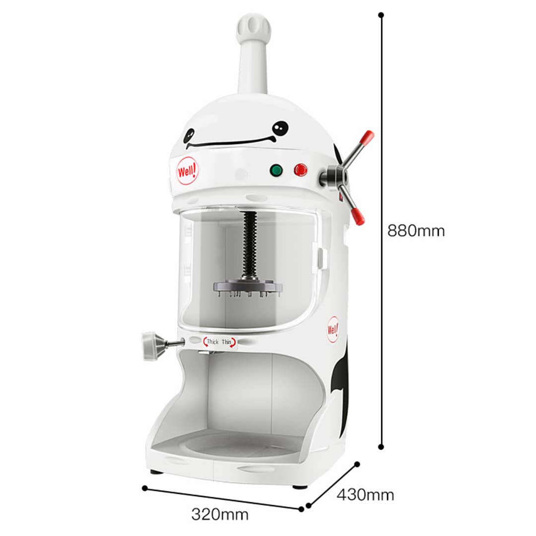 350W Automatic Commercial Ice Shaver
