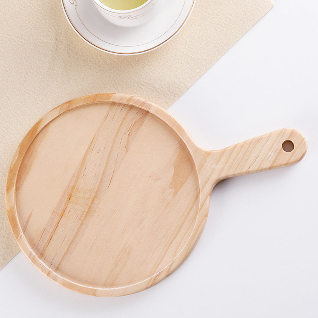 8 inch Round Premium Wooden Board Paddle