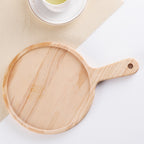 10 inch Round Premium Wooden Board Paddle