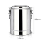 30L Stainless Steel Insulated Stock Pot