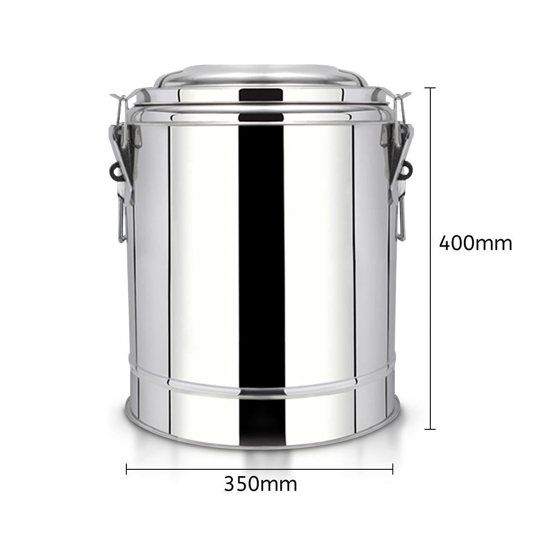 30L Stainless Steel Insulated Stock Pot