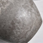 27cm Rock Grey Round Resin Planter