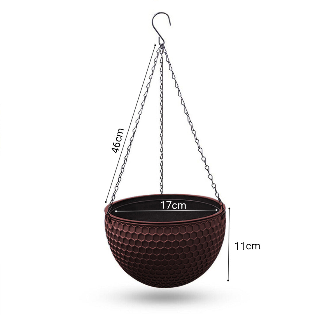 Coffee Small Hanging Flower Pot