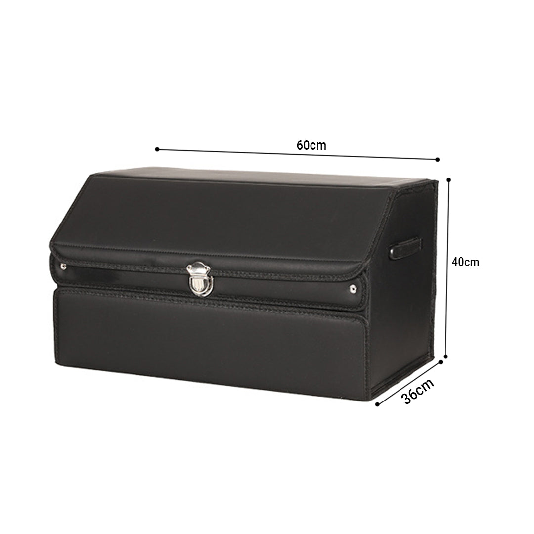 60cm Car Boot Collapsible Storage Box with Lock