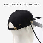 Outdoor Protection Protective Cap HD Shield Adult Black