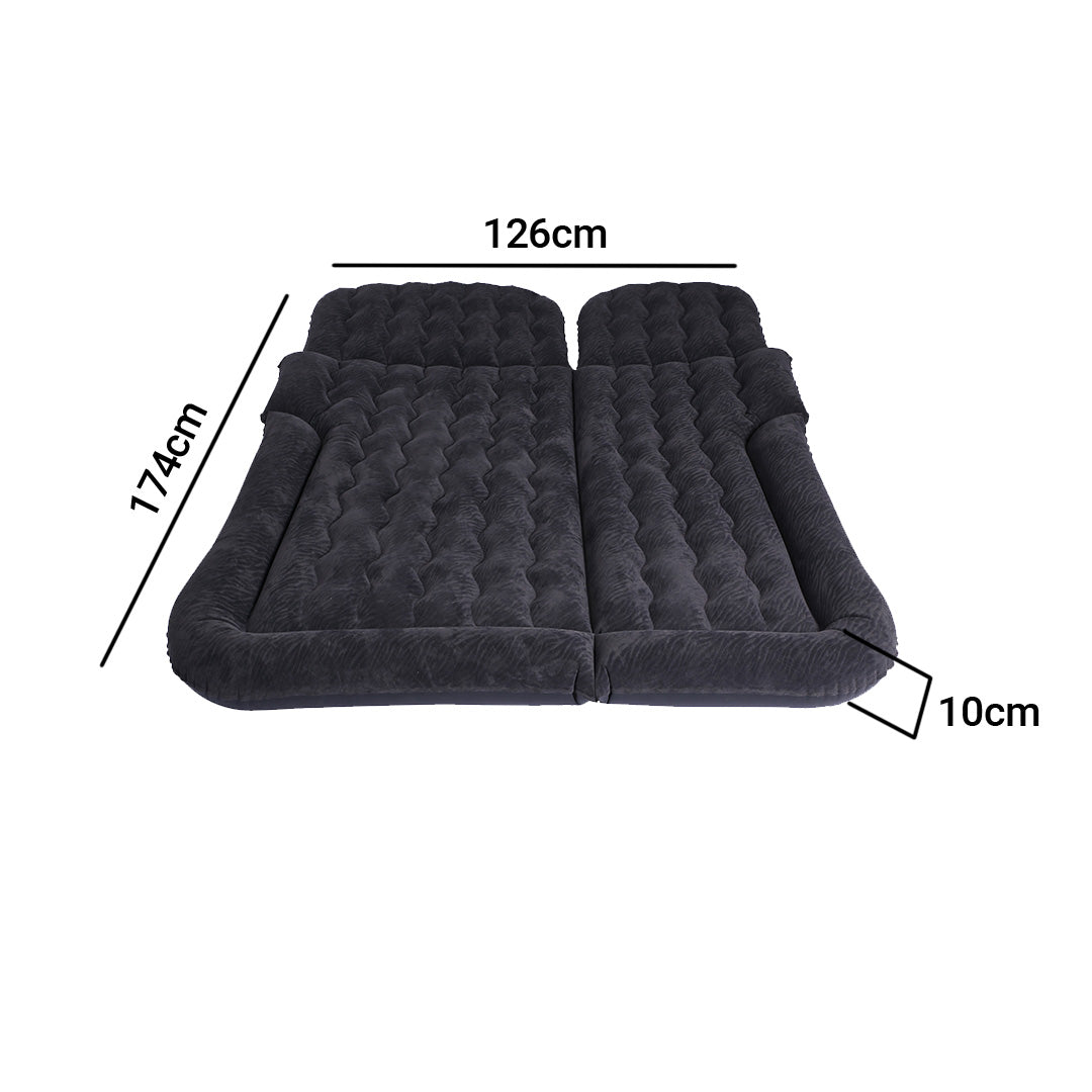 Black Inflatable Car Boot Mattress