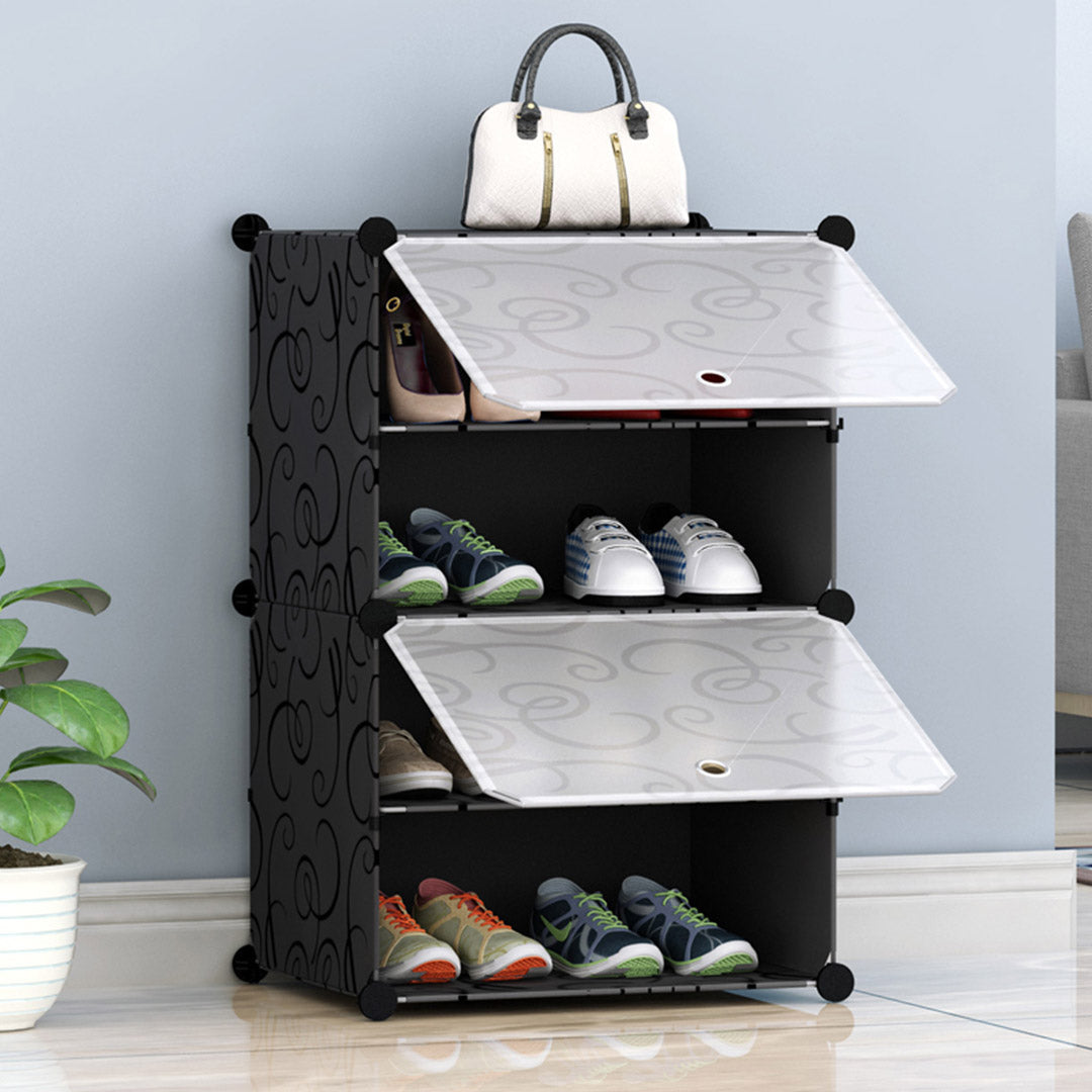 4 Tier Shoe Rack Organizer