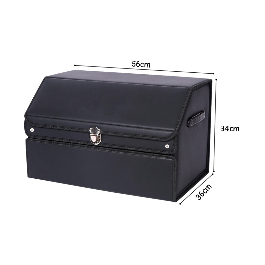 56cm Car Boot Collapsible Storage Box with Lock