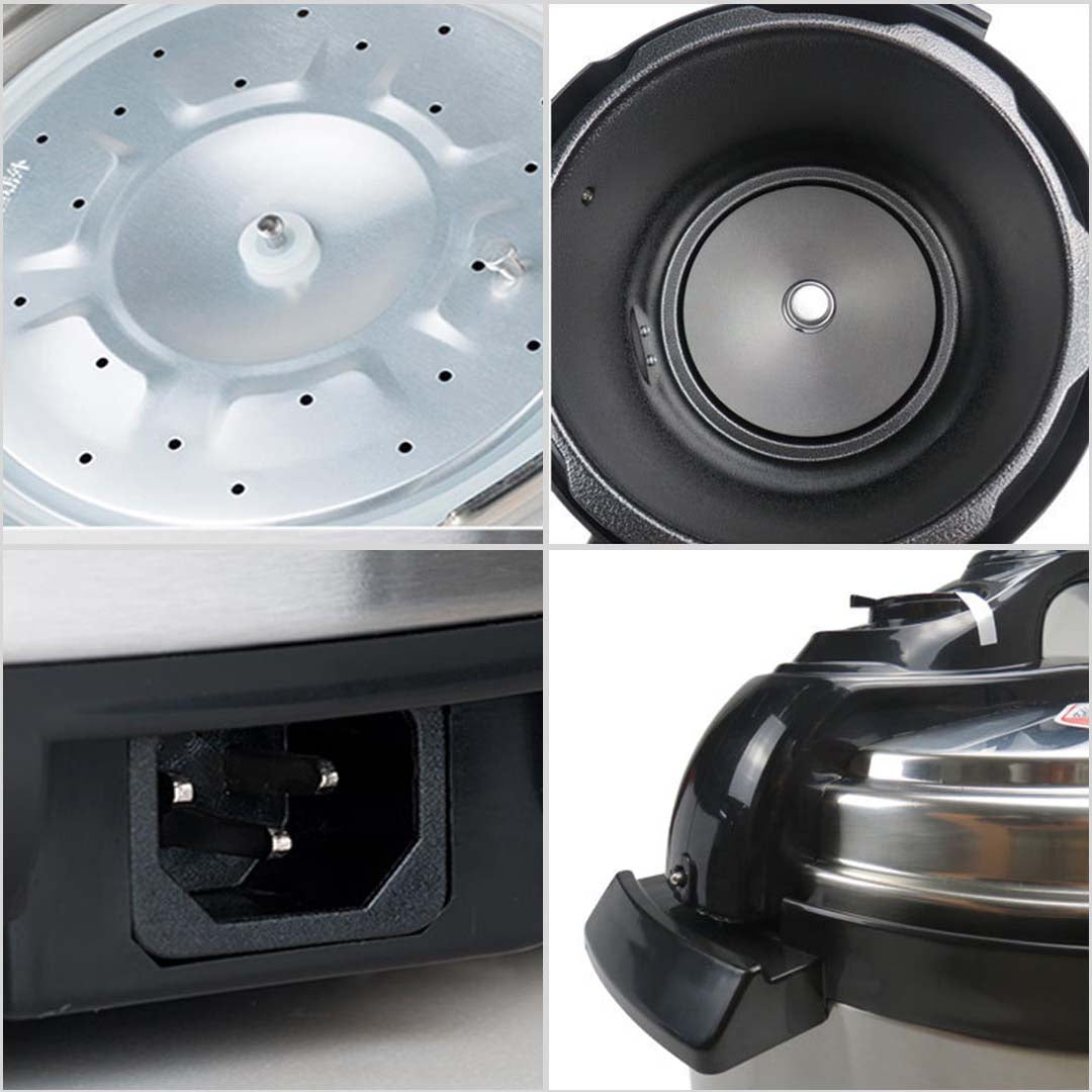 Electric Stainless Steel Pressure Cooker 10L Nonstick