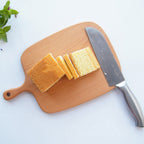 33cm Brown Rectangle Wooden Serving Tray