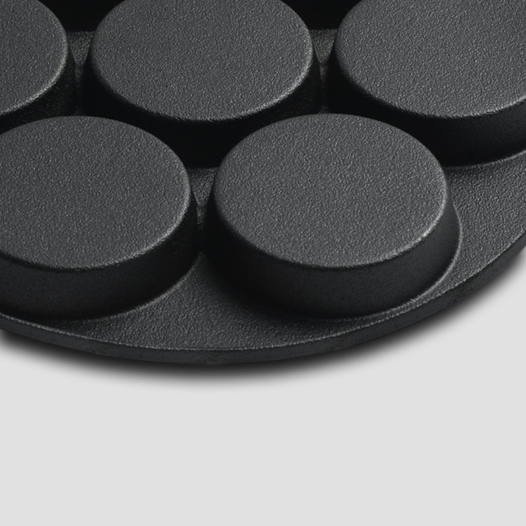 31.5cm Cast Iron Takoyaki Grill Mold