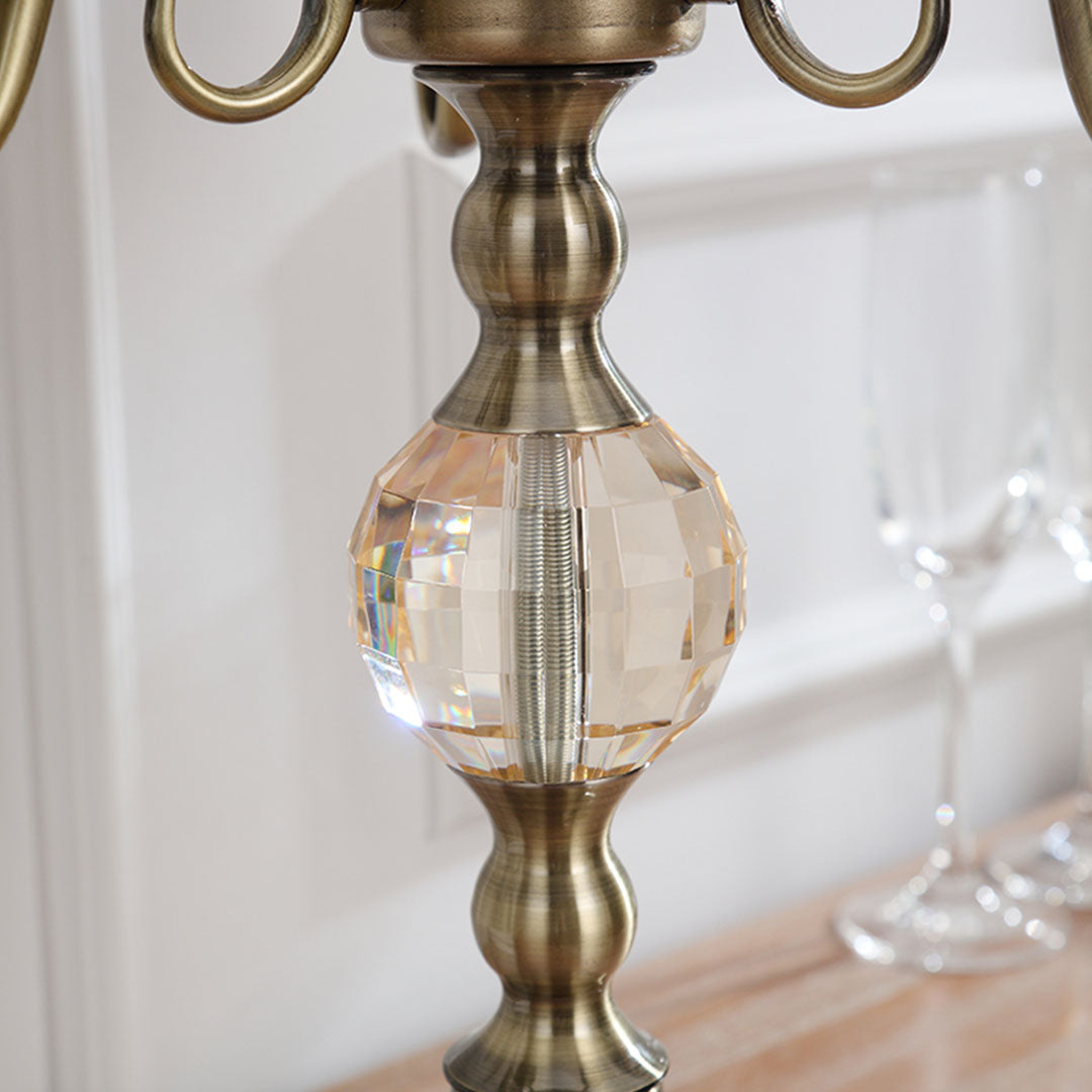 58cm 4-Slots Glass Candle Holder