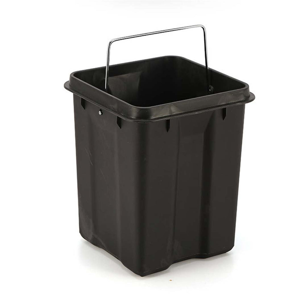 Foot Pedal Stainless Steel Trash Bin Square 12L Blue