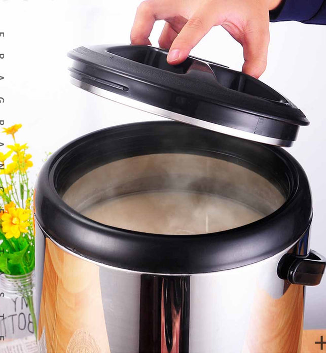12L Stainless Steel Hot & Cold Water Dispenser / Portable Thermos